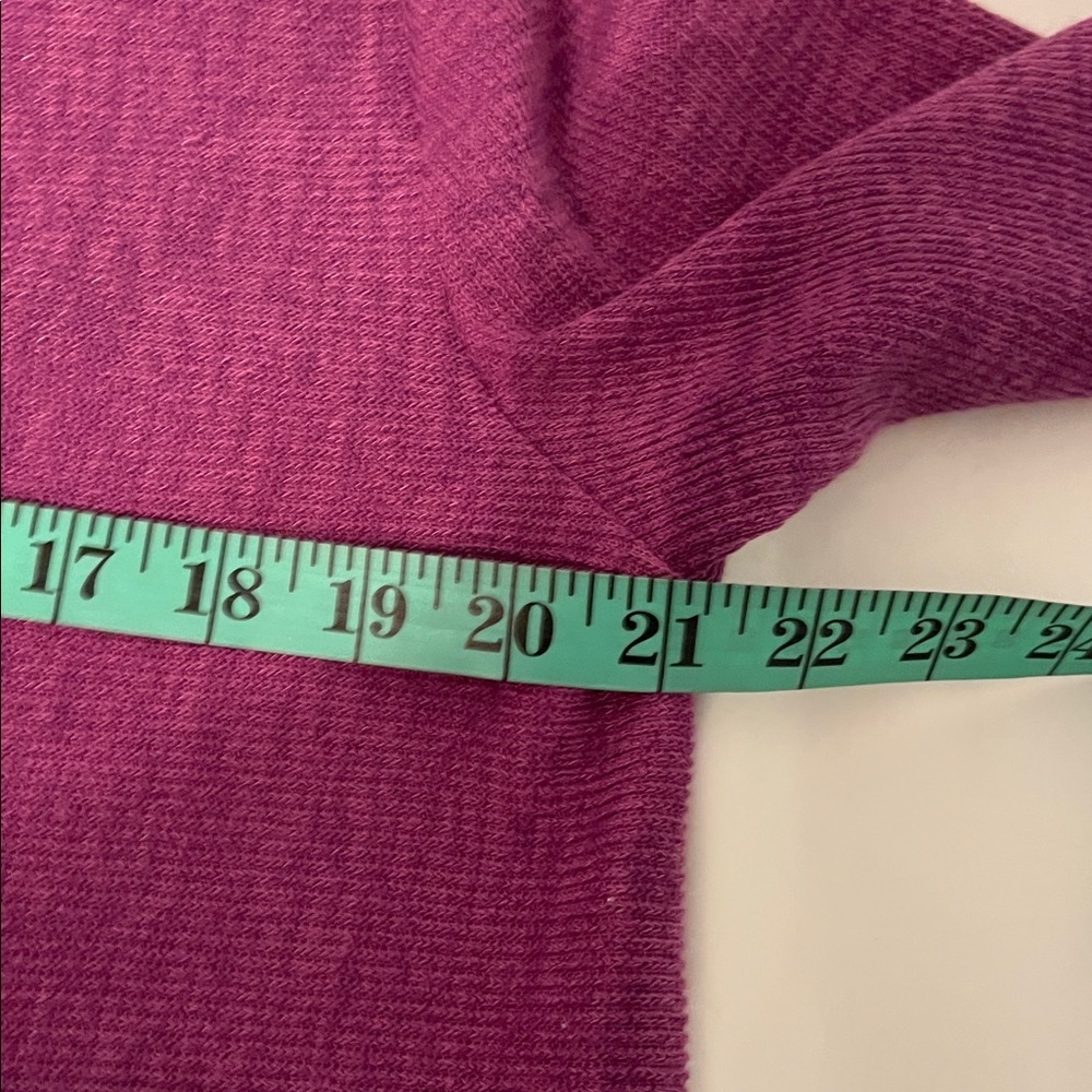 Light purple mock turtleneck knit long sleeve dress plus size XXL - Picture 6 of 10